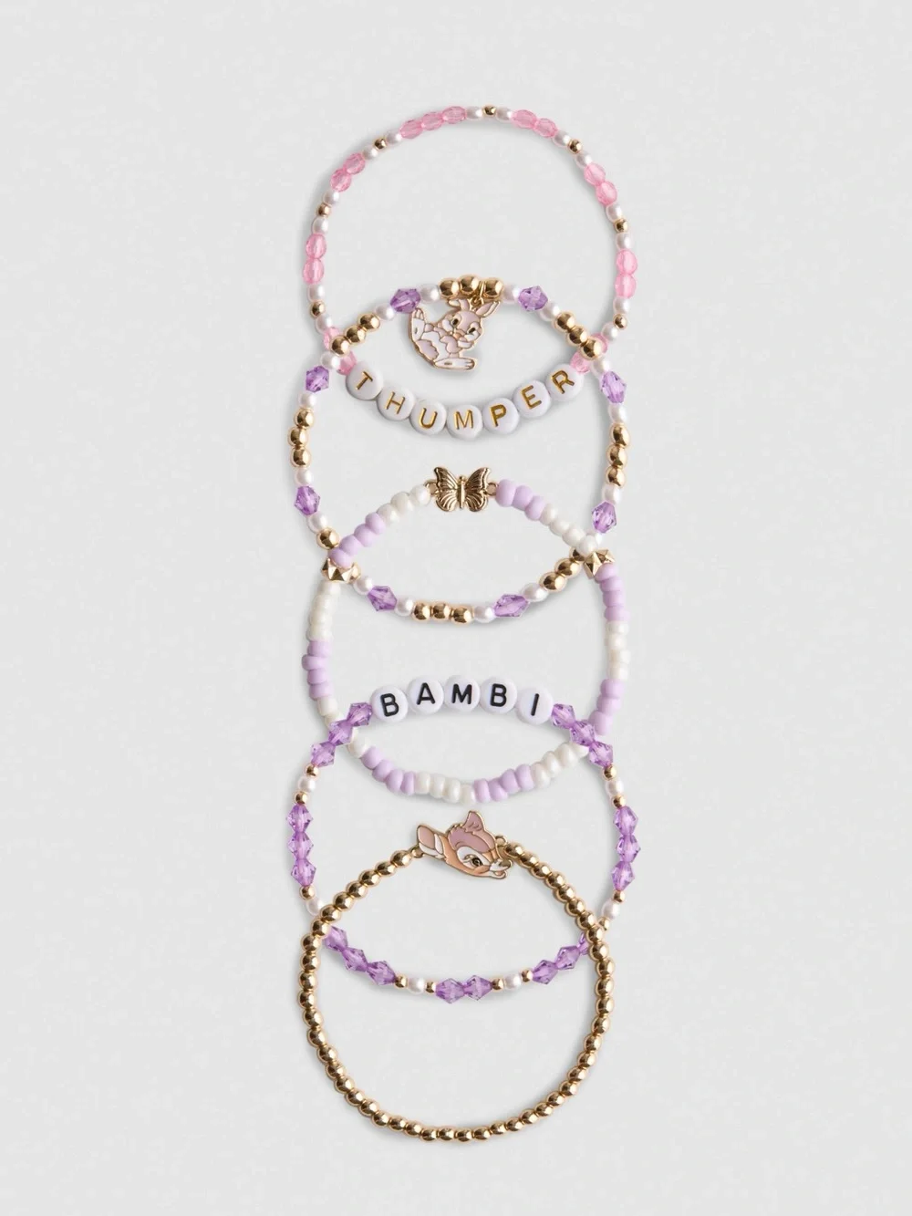 Disney Classics Beaded Bracelet Set - Bambi & Thumper